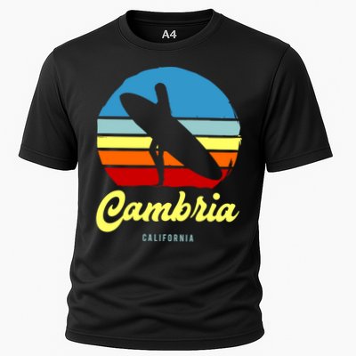 Vintage Cambria California Surf Cute Gift Performance Shirt