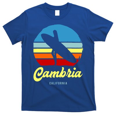 Vintage Cambria California Surf Cute Gift T-Shirt