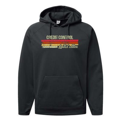 Vintage Credit Control Limited Edition Performance Fleece Hoodie