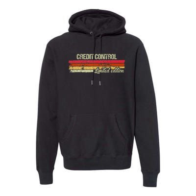 Vintage Credit Control Limited Edition Premium Hoodie