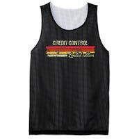 Vintage Credit Control Limited Edition Mesh Reversible Basketball Jersey Tank