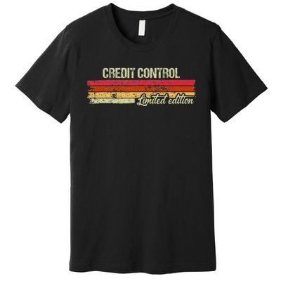 Vintage Credit Control Limited Edition Premium T-Shirt