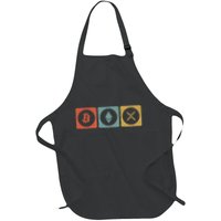 Vintage Crypto Cryptocurrency Crypto Ethereum Xrp Bitcoin Apron