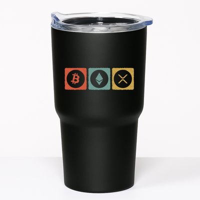 Vintage Crypto Cryptocurrency Crypto Ethereum Xrp Bitcoin Tumbler