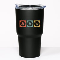 Vintage Crypto Cryptocurrency Crypto Ethereum Xrp Bitcoin Tumbler