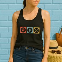 Vintage Crypto Cryptocurrency Crypto Ethereum Xrp Bitcoin Womens Tank Top