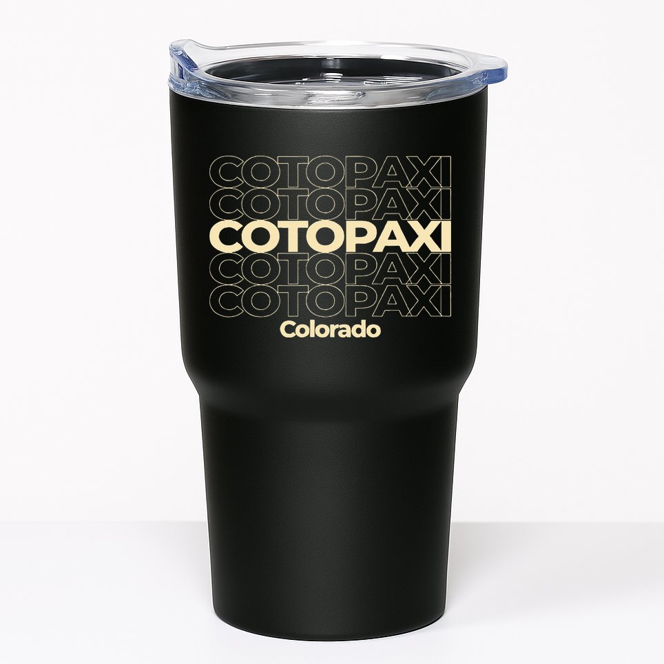 Vintage Cotopaxi Colorado Repeating Tumbler