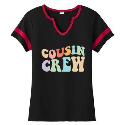 Vintage Cousin Crew Ladies Halftime Notch Neck Tee