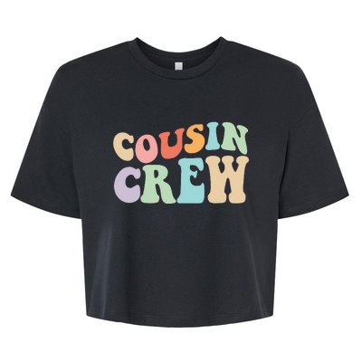 Vintage Cousin Crew Bella+Canvas Jersey Crop Tee