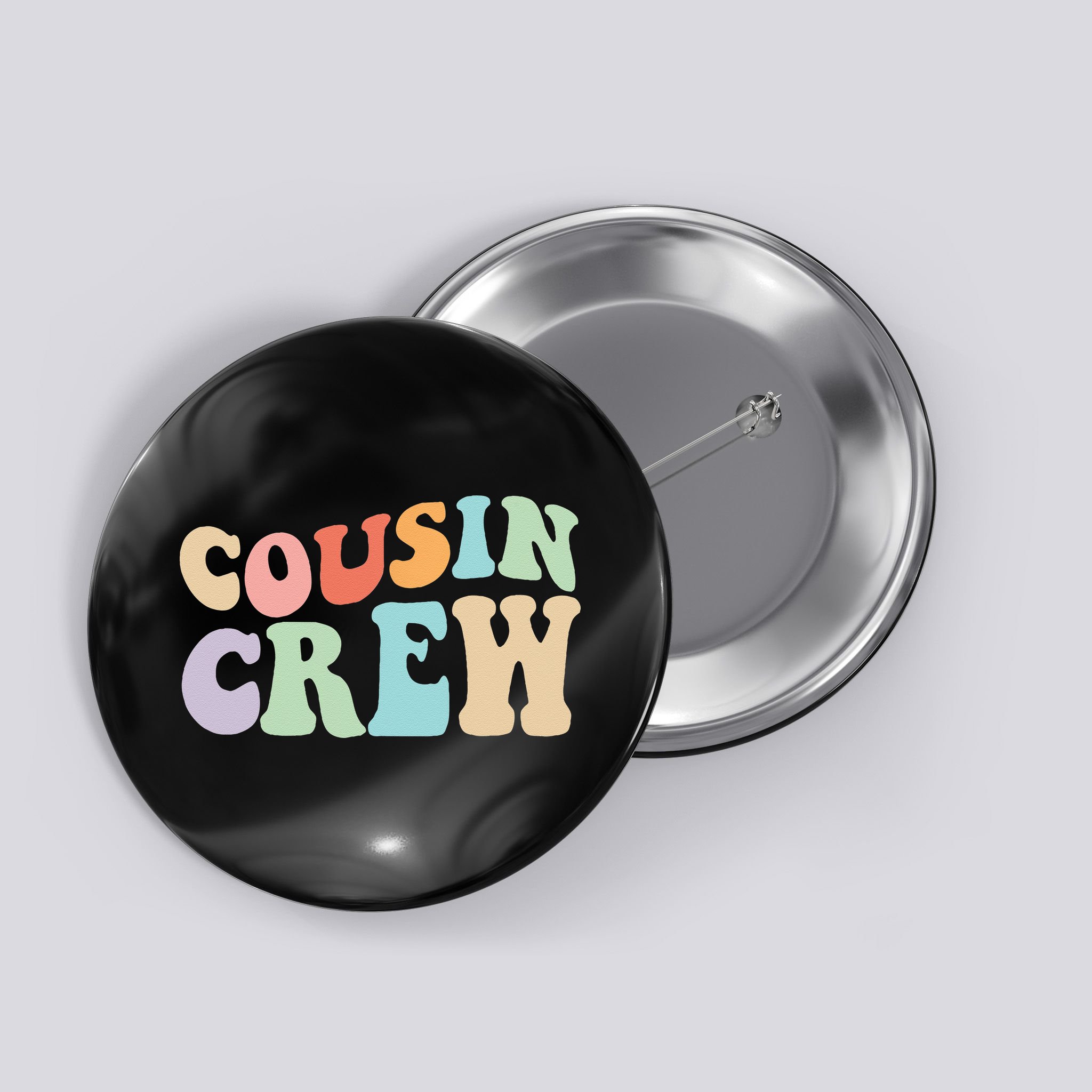 Vintage Cousin Crew Button