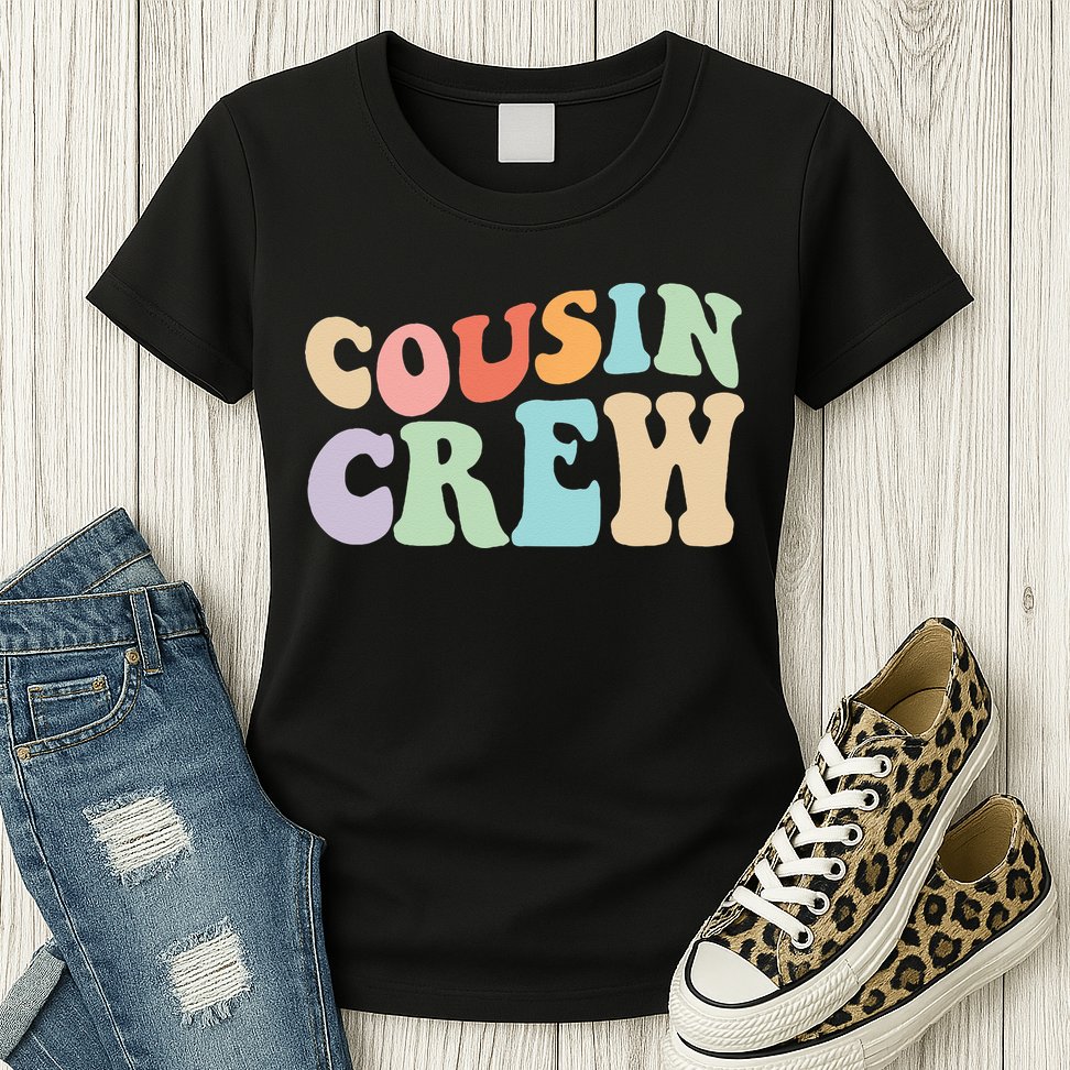 Vintage Cousin Crew Womens T-Shirt