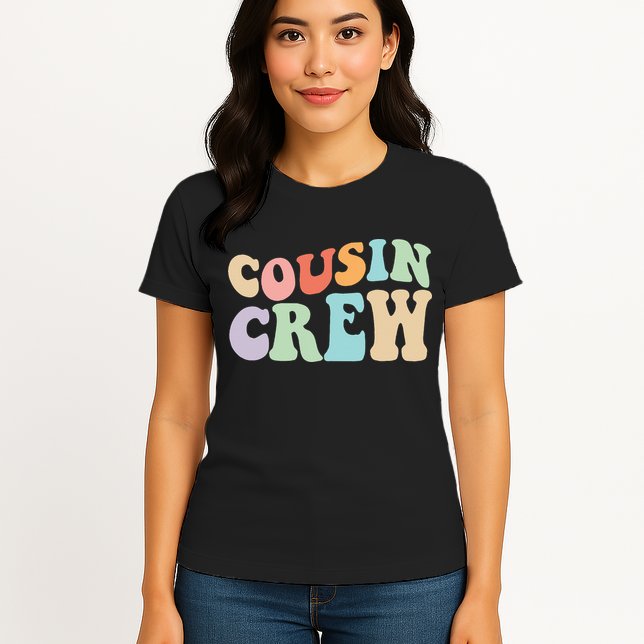 Vintage Cousin Crew Womens T-Shirt