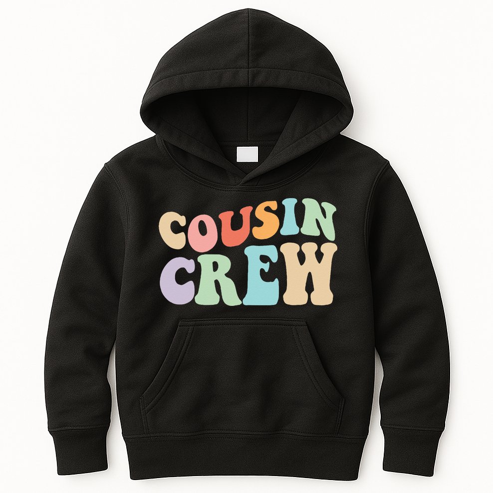 Vintage Cousin Crew Kids Hoodie