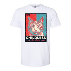 Vote Childless Cat Lady Softstyle CVC T-Shirt