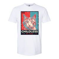 Vote Childless Cat Lady Softstyle CVC T-Shirt