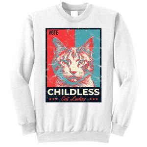 Vote Childless Cat Lady Sweatshirt