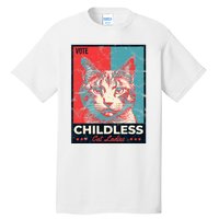 Vote Childless Cat Lady Tall T-Shirt