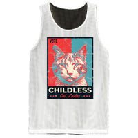 Vote Childless Cat Lady Mesh Reversible Basketball Jersey Tank