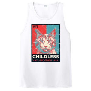 Vote Childless Cat Lady PosiCharge Competitor Tank