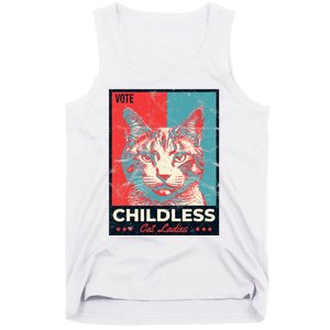 Vote Childless Cat Lady Tank Top