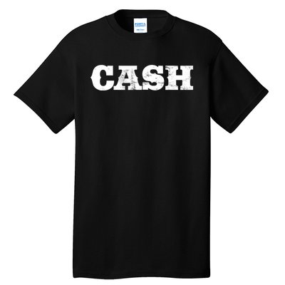 Vintage Cash Country Funny Music Lovers Outlaw Gift Tall T-Shirt