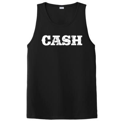 Vintage Cash Country Funny Music Lovers Outlaw Gift PosiCharge Competitor Tank