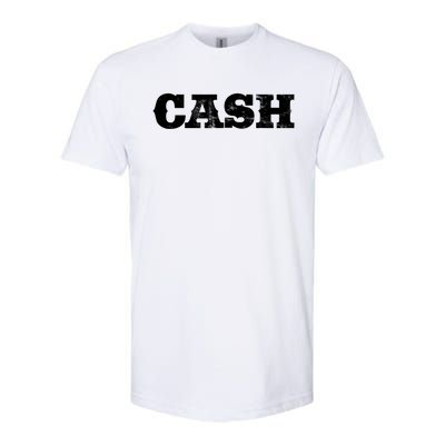 Vintage Cash Country Funny Music Lovers Outlaw Gift Softstyle CVC T-Shirt