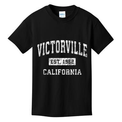 Victorville California Ca Vintage Established Sports Kids T-Shirt
