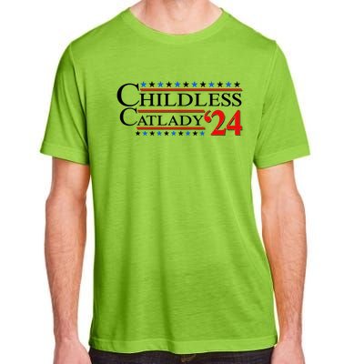 Vote Childless Catlady 2024 Adult ChromaSoft Performance T-Shirt