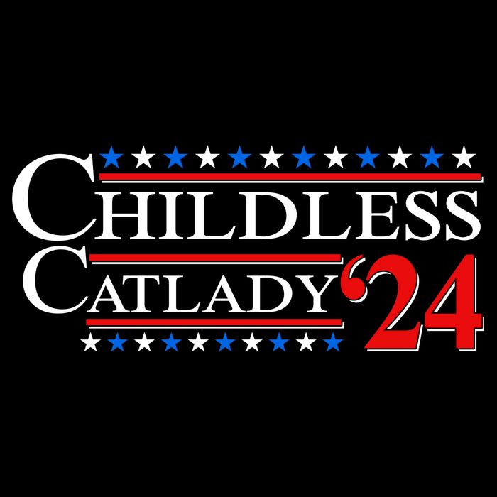 Vote Childless Catlady 2024 Sweatshirt