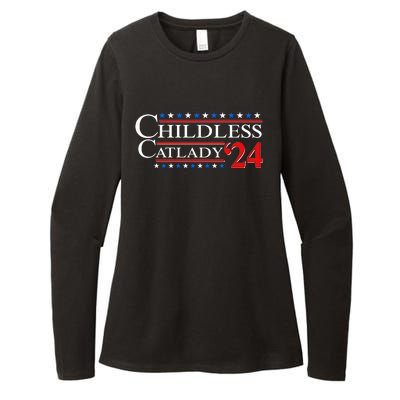 Vote Childless Catlady 2024 Womens CVC Long Sleeve Shirt