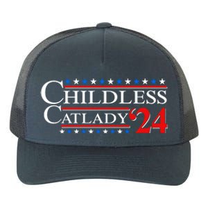 Vote Childless Catlady 2024 Yupoong Adult 5-Panel Trucker Hat