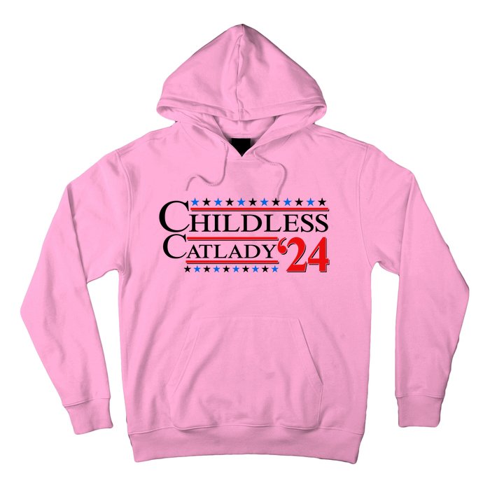 Vote Childless Catlady 2024 Hoodie