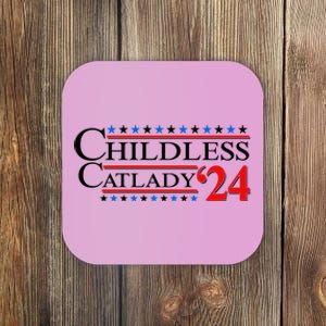 Vote Childless Catlady 2024 Coaster