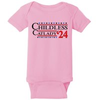 Vote Childless Catlady 2024 Baby Bodysuit