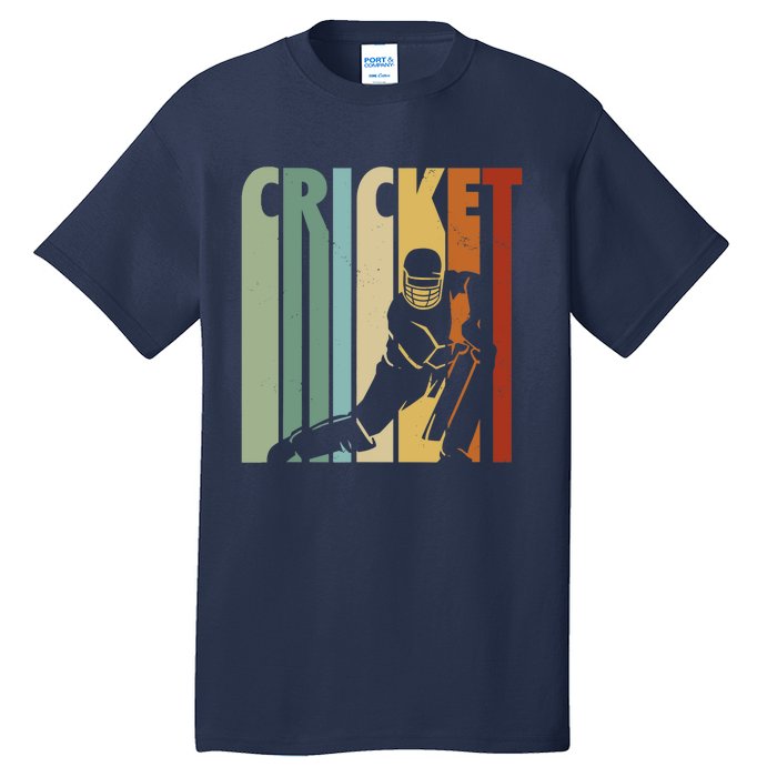 Vintage Cricket Cricket Player Tall T-Shirt