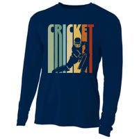 Vintage Cricket Cricket Player Cooling Performance Long Sleeve Crew