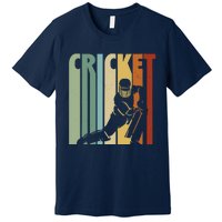 Vintage Cricket Cricket Player Premium T-Shirt