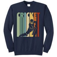 Vintage Cricket Cricket Player Tall Sweatshirt