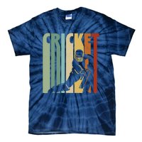 Vintage Cricket Cricket Player Tie-Dye T-Shirt