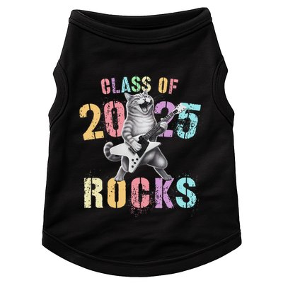 Vintage Cat Class Of 2025 Rocks Graduation Write My Doggie Tank