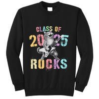 Vintage Cat Class Of 2025 Rocks Graduation Write My Sweatshirt