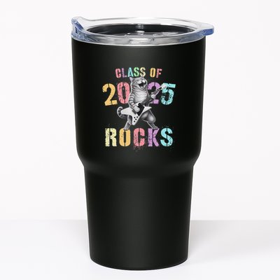 Vintage Cat Class Of 2025 Rocks Graduation Write My Tumbler