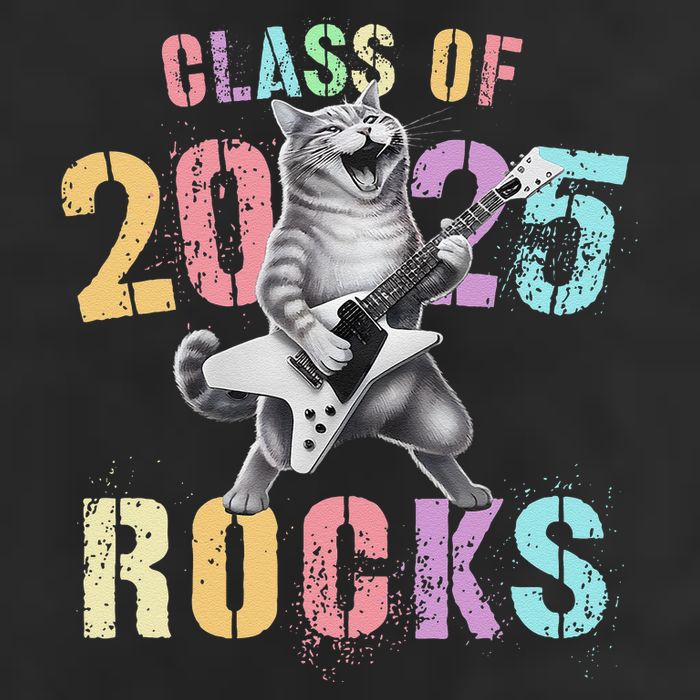 Vintage Cat Class Of 2025 Rocks Graduation Write My Tumbler