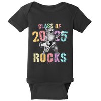 Vintage Cat Class Of 2025 Rocks Graduation Write My Baby Bodysuit