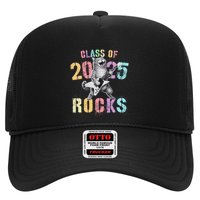 Vintage Cat Class Of 2025 Rocks Graduation Write My Trucker Hat