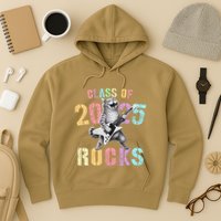 Vintage Cat Class Of 2025 Rocks Graduation Write My Hoodie