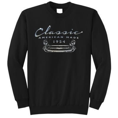 Vintage Classic Car 1954 Antique 70th Birthday Sweatshirt