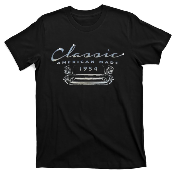 Vintage Classic Car 1954 Antique 70th Birthday T-Shirt