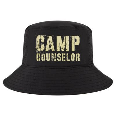 Vintage CAMP COUNSELOR Summer Teacher Instructor Coach Cool Comfort Performance Bucket Hat